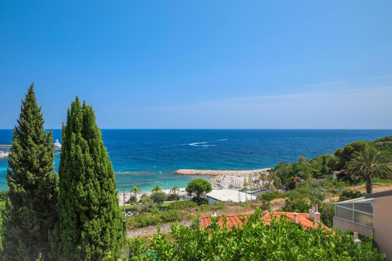 Proche Monaco, Vue Mer Et Acces A La Plage Saint-Antoine  Εξωτερικό φωτογραφία
